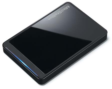 Портативный винчестер Buffalo HD-PCT500U2 / V и его крепление к телевизорам